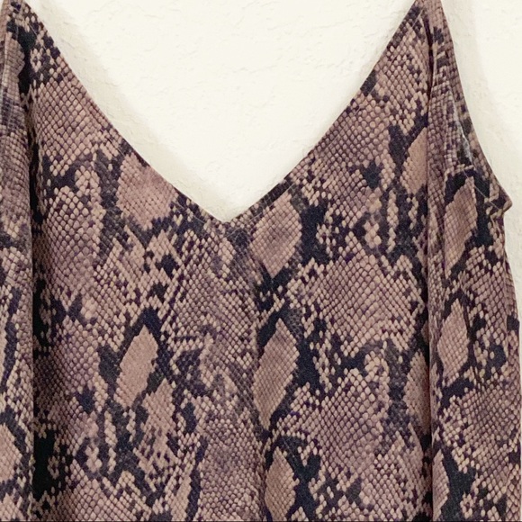 FRAME Silk Python Print Camisole - Picture 8 of 12